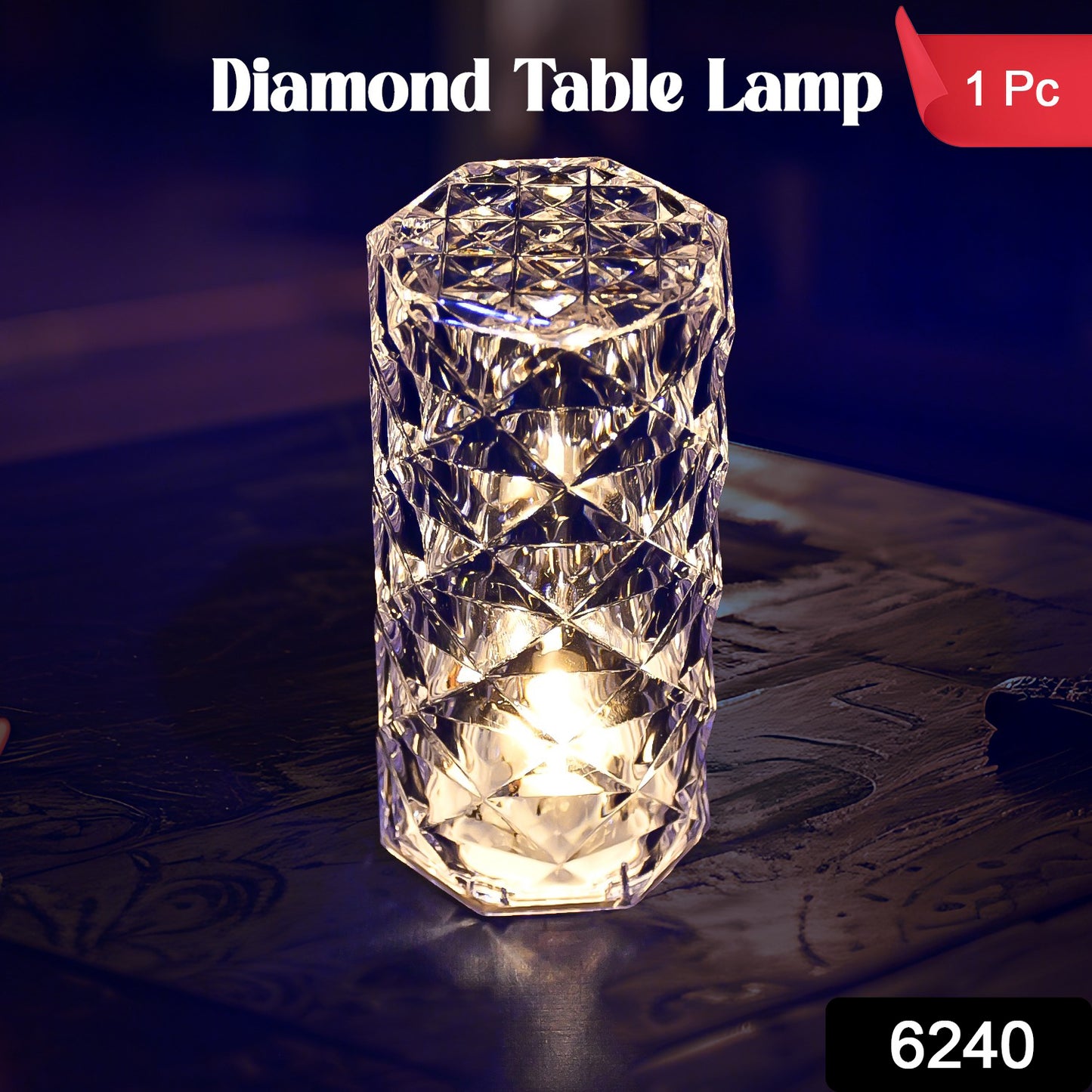 Diamond Table Lamp Candles For Home Decoration Crystal Candle Lights